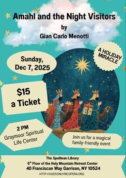 Poster image for Amahl and The Night Visitors on Dec 7 2025